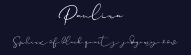 Paulina by Maulana Creative — Script Handwritten Font — thumbnail 2