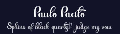 Paulo Pacito by Haksen Studio — Script Handwritten Font — thumbnail 2