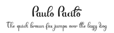 Paulo Pacito by Haksen Studio — Script Handwritten Font — thumbnail 1