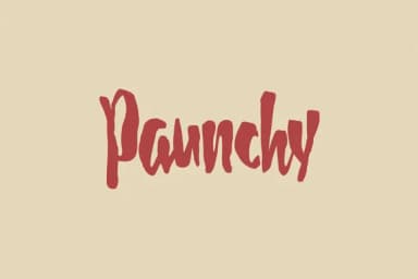 Paunchy Font by Mirco Zett Fonts — Script Handwritten Font — thumbnail 1