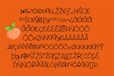 Peach Mango Font by Illustration Ink — Script Handwritten Font — thumbnail 2