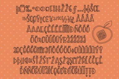 Peach Preserves Font by Illustration Ink — Script Handwritten Font — thumbnail 3