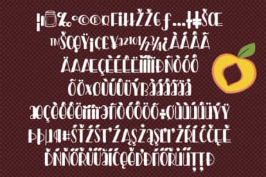 Peach Preserves Font by Illustration Ink — Script Handwritten Font — thumbnail 7