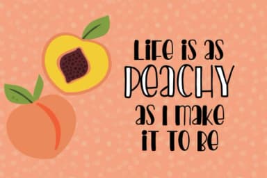 Peach Preserves Font by Illustration Ink — Script Handwritten Font — thumbnail 8