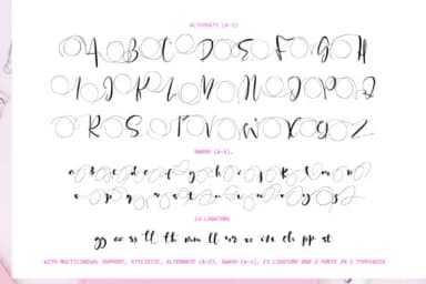 Peach Queen Font by thomasaradea — Script Handwritten Font — thumbnail 6