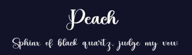 Peach by FreshtypeINK — Script Handwritten Font — thumbnail 2