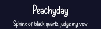 Peachyday by Balpirick Studio — Script Handwritten Font — thumbnail 2