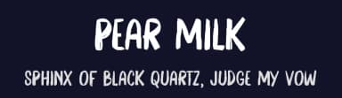 Pear Milk by DumadiStyle — Script Handwritten Font — thumbnail 2