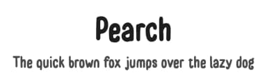Pearch by Hanna Bie — Script Handwritten Font — thumbnail 1