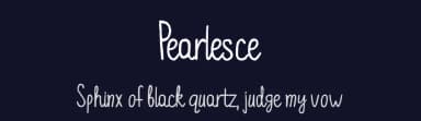 Pearlesce by Chequered Ink — Script Handwritten Font — thumbnail 2