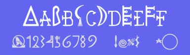 Pegypta by CybaPee — Dingbats Font — thumbnail 3