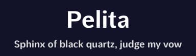 Pelita by Lafontype — Sans Serif Font — thumbnail 2