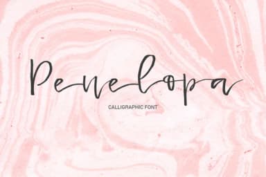 Penelopa Font by Favete Art — Script Handwritten Font — thumbnail 1