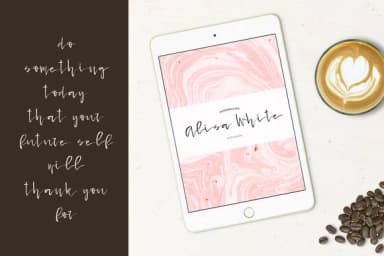 Penelopa Font by Favete Art — Script Handwritten Font — thumbnail 5