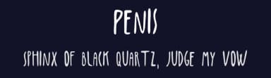 Penis by Peter Chmela — Script Handwritten Font — thumbnail 2