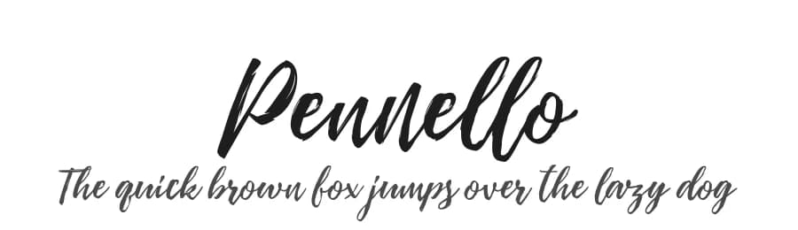 Pennello by QueenType — Script Handwritten Font