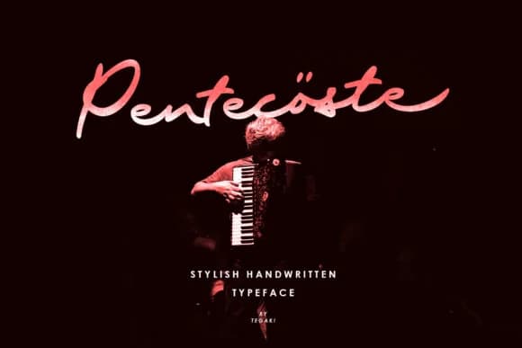 Pentecoste Font by Tegaki — Script Handwritten Font