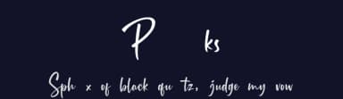 Penthinks by Letterrendra — Script Handwritten Font — thumbnail 2