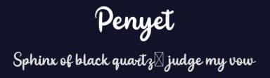 Penyet by twinletter — Script Handwritten Font — thumbnail 2