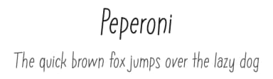 Peperoni by Tokopress — Script Handwritten Font — thumbnail 1