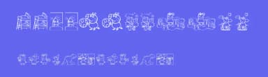 Peppa Pig by Ding Bang — Dingbats Font — thumbnail 3