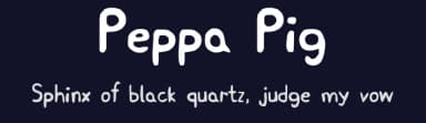Peppa Pig by KiddieFonts — Script Handwritten Font — thumbnail 2