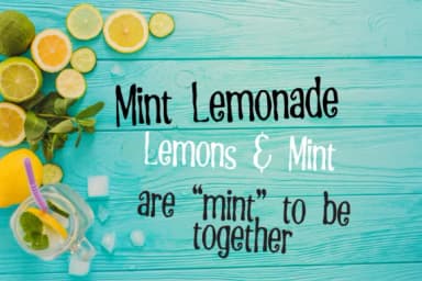 Peppermint Font by Illustration Ink — Script Handwritten Font — thumbnail 5