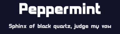 Peppermint by Andrea Cerboneschi — Sans Serif Font — thumbnail 2