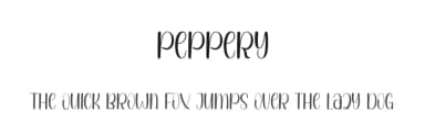 Peppery by Andi Moz — Script Handwritten Font — thumbnail 1