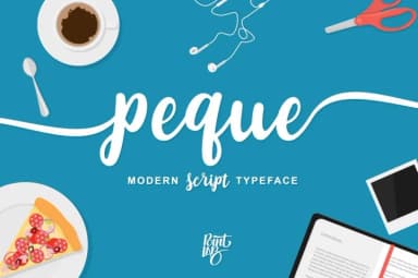 Peque Font by PointLab — Script Handwritten Font — thumbnail 1