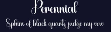 Perennial by Scratchones — Script Handwritten Font — thumbnail 2