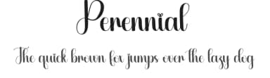 Perennial by Scratchones — Script Handwritten Font — thumbnail 1