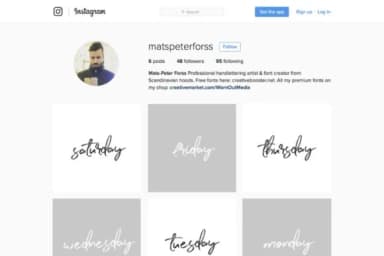 Perfect Sunset Font by wornoutmedia — Script Handwritten Font — thumbnail 4