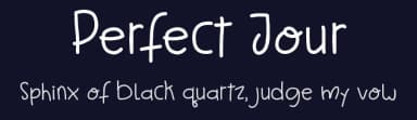 Perfect Jour by EtjanDsgFonts — Script Handwritten Font — thumbnail 2