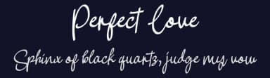 Perfect Love by share font — Script Handwritten Font — thumbnail 2