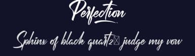 Perfection by NihStudio — Script Handwritten Font — thumbnail 2