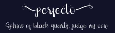 Perfecto by FreshtypeINK — Script Handwritten Font — thumbnail 2