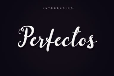 Perfectos Font by Royaltype — Script Handwritten Font — thumbnail 1