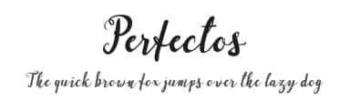 Perfectos by Royaltype — Script Handwritten Font — thumbnail 1