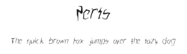 Perls by Afif Mrfive — Script Handwritten Font — thumbnail 1