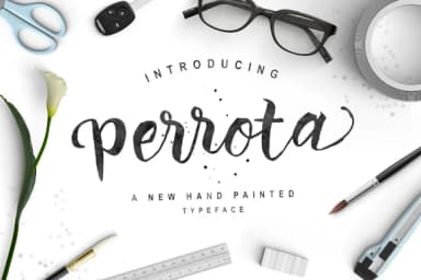 Perrota Font by QueenType — Script Handwritten Font — thumbnail 1