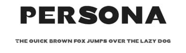 Persona by Saridezra — Sans Serif Font — thumbnail 1