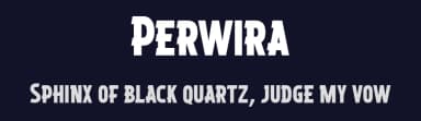 Perwira by Bayu Prahara — Sans Serif Font — thumbnail 2