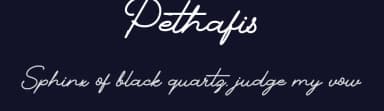 Pethafis by RGB Studio — Script Handwritten Font — thumbnail 2