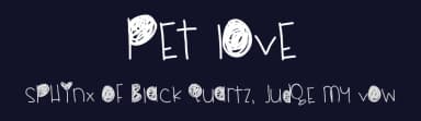 Pet Love by Des Gomez — Script Handwritten Font — thumbnail 2