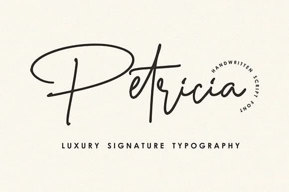 Petricia Font by Hanzel Studio — Script Handwritten Font
