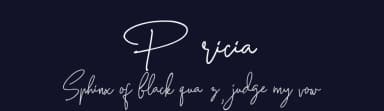 Petricia by Hanzel Graphic — Script Handwritten Font — thumbnail 2