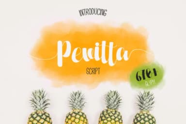 Pevitta Font by Katario Studio — Script Handwritten Font — thumbnail 1