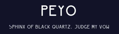 Peyo by Shannon Lim — Sans Serif Font — thumbnail 2