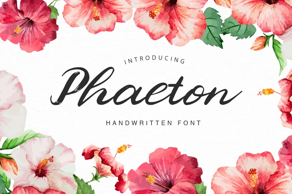 Phaeton Font by Pasha Larin — Script Handwritten Font — preview 1